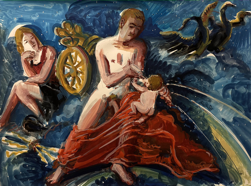 Origin of the Milky Way (After Rubens)