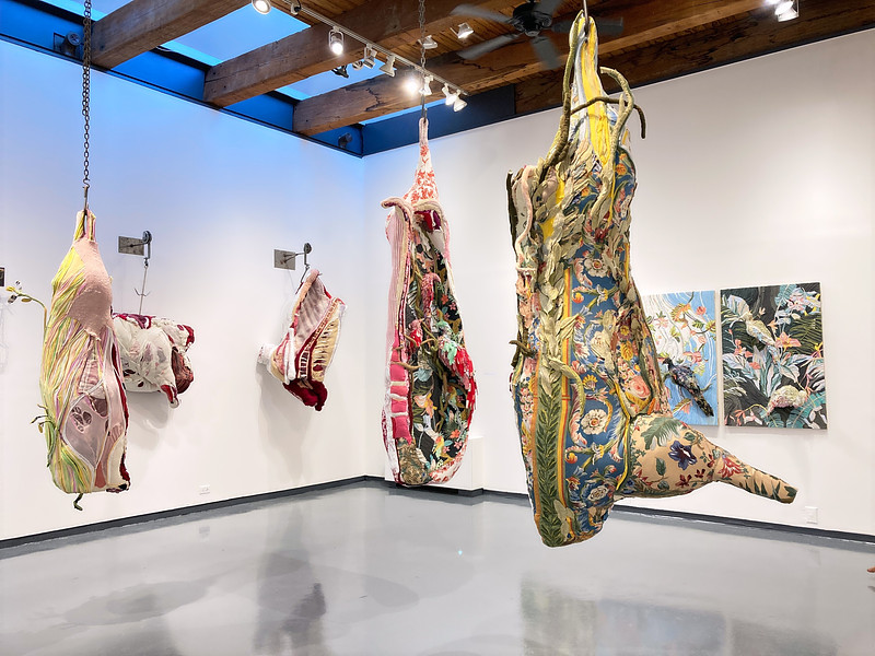 Installation View _ works by Tamara Kostianovsky _ Fuller Craft Museum