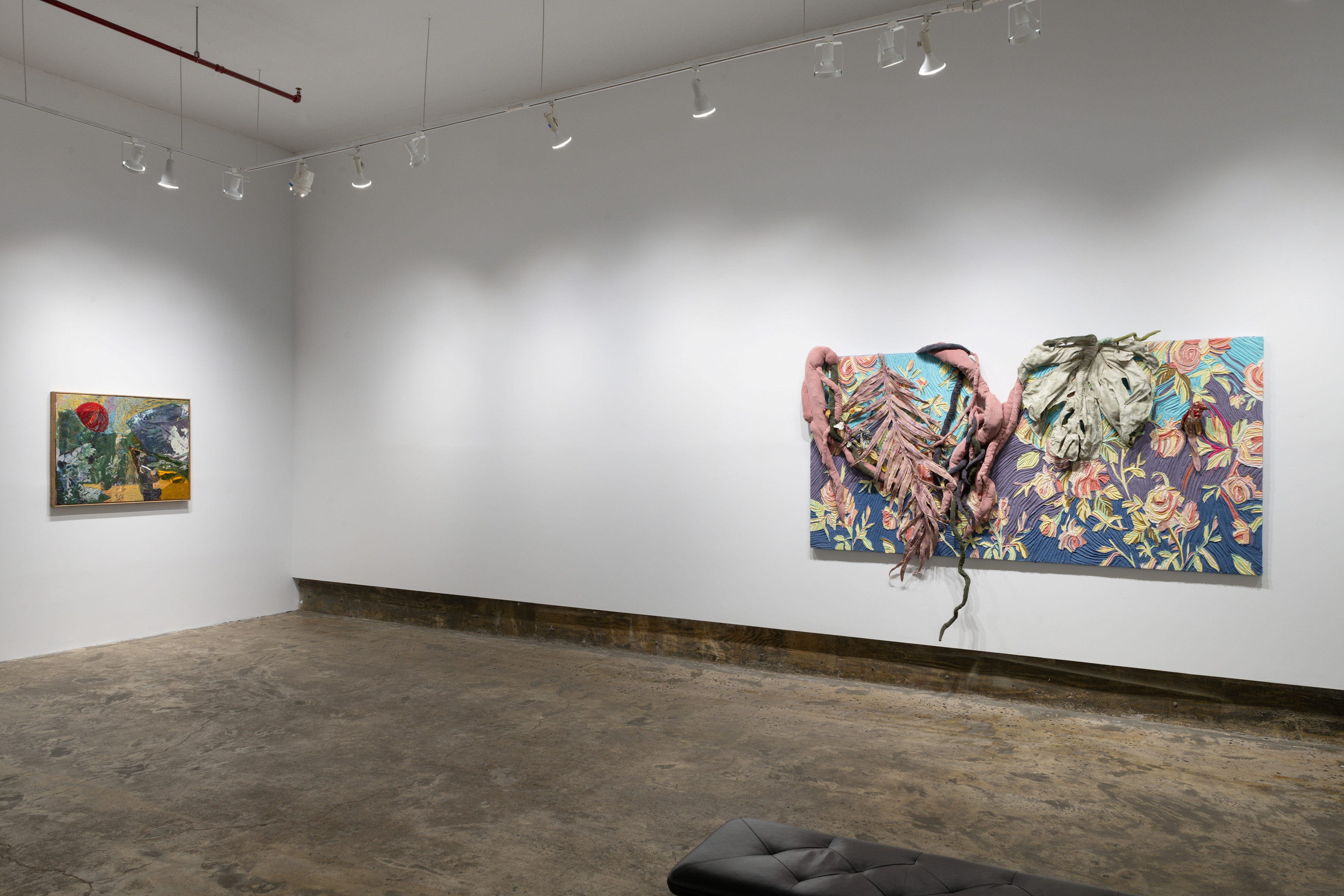 Installation View _ "Rule of Five" _ works by Luiza Gottschalk & Tamara Kostianovsky