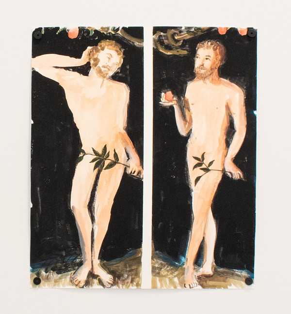 Adam and Adam (after Lucas Cranach)