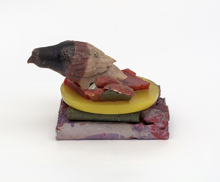 Untitled (Bird on Books) 