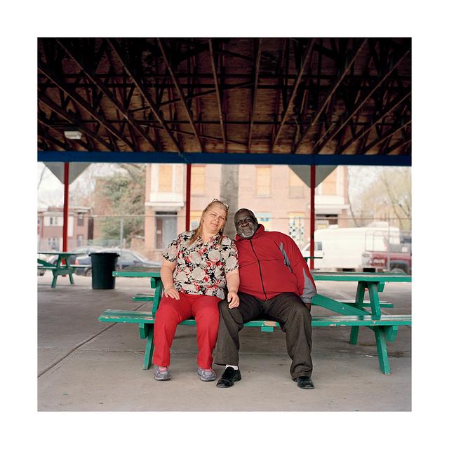 Uncle Mac and Wife, 18 x 18 in, Archival Print on Canson Baryta Photographique Paper, 2015- 2020, edition of five