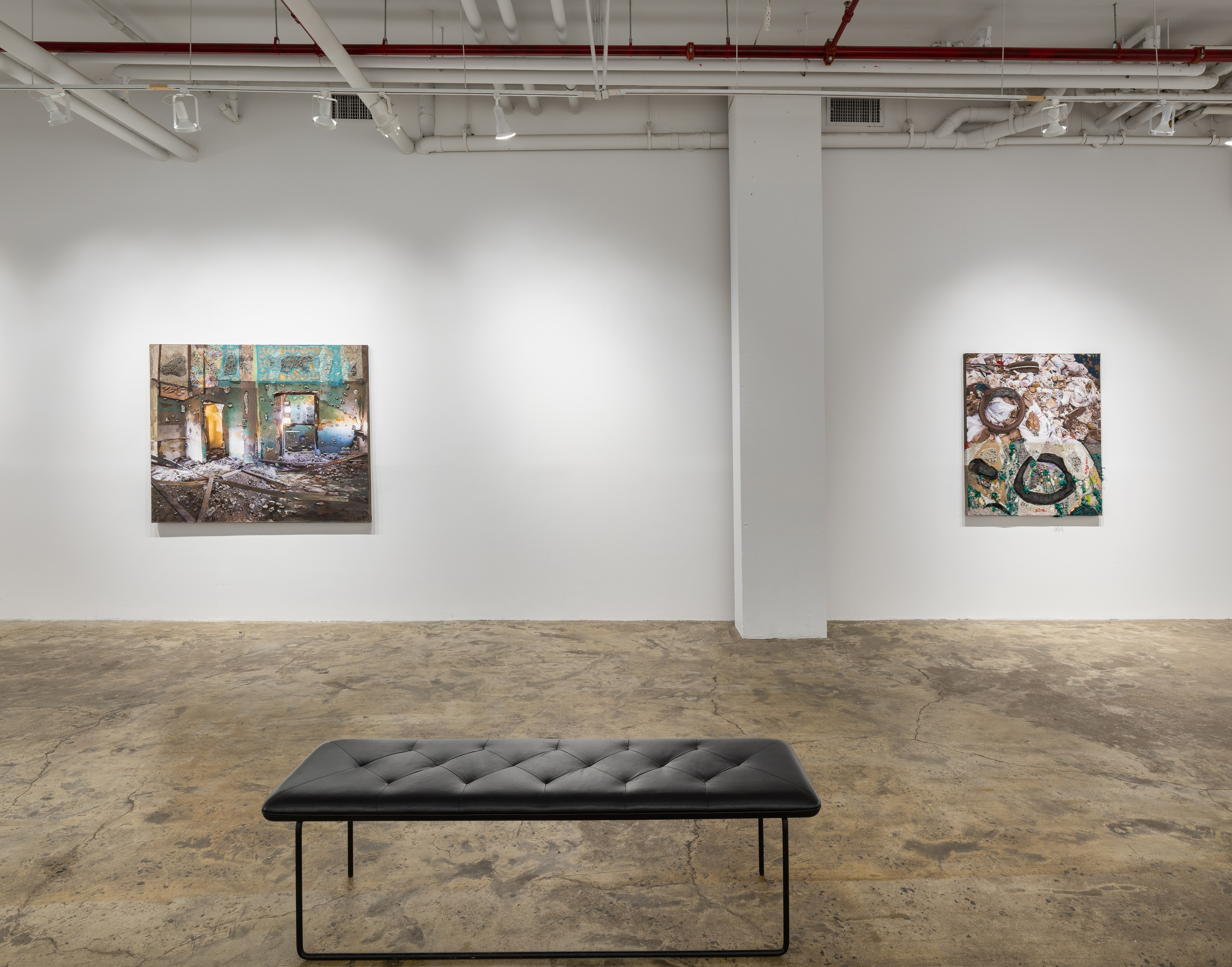 Installation View _ "Twice Broken Heart" _ SLAG&RX - New York _ 2025