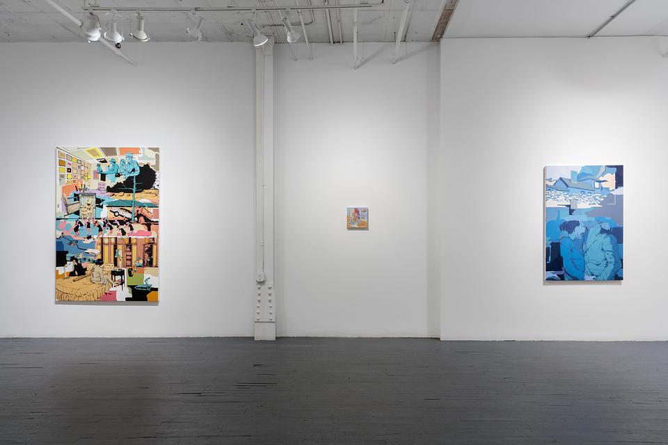 Between Objects & Actions: Installation View.