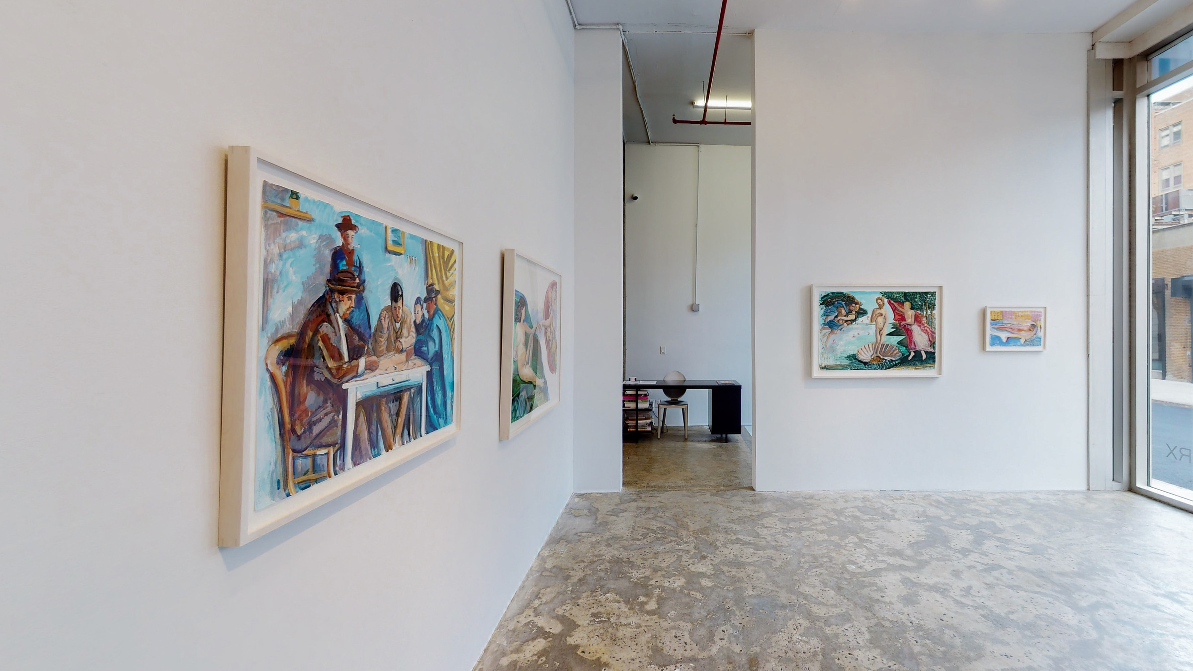 Installation View _ CANON IN DRAG _ works by Tirtzah Bassel