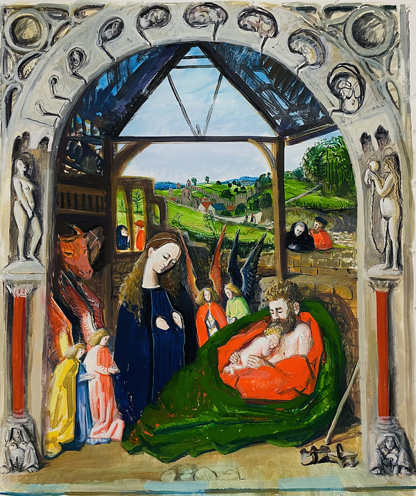 The Nativity (After Petrus Christus)