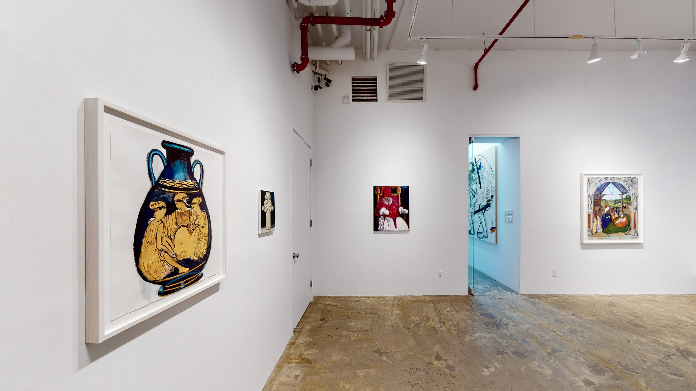 Installation View _ CANON IN DRAG _ works by Tirtzah Bassel