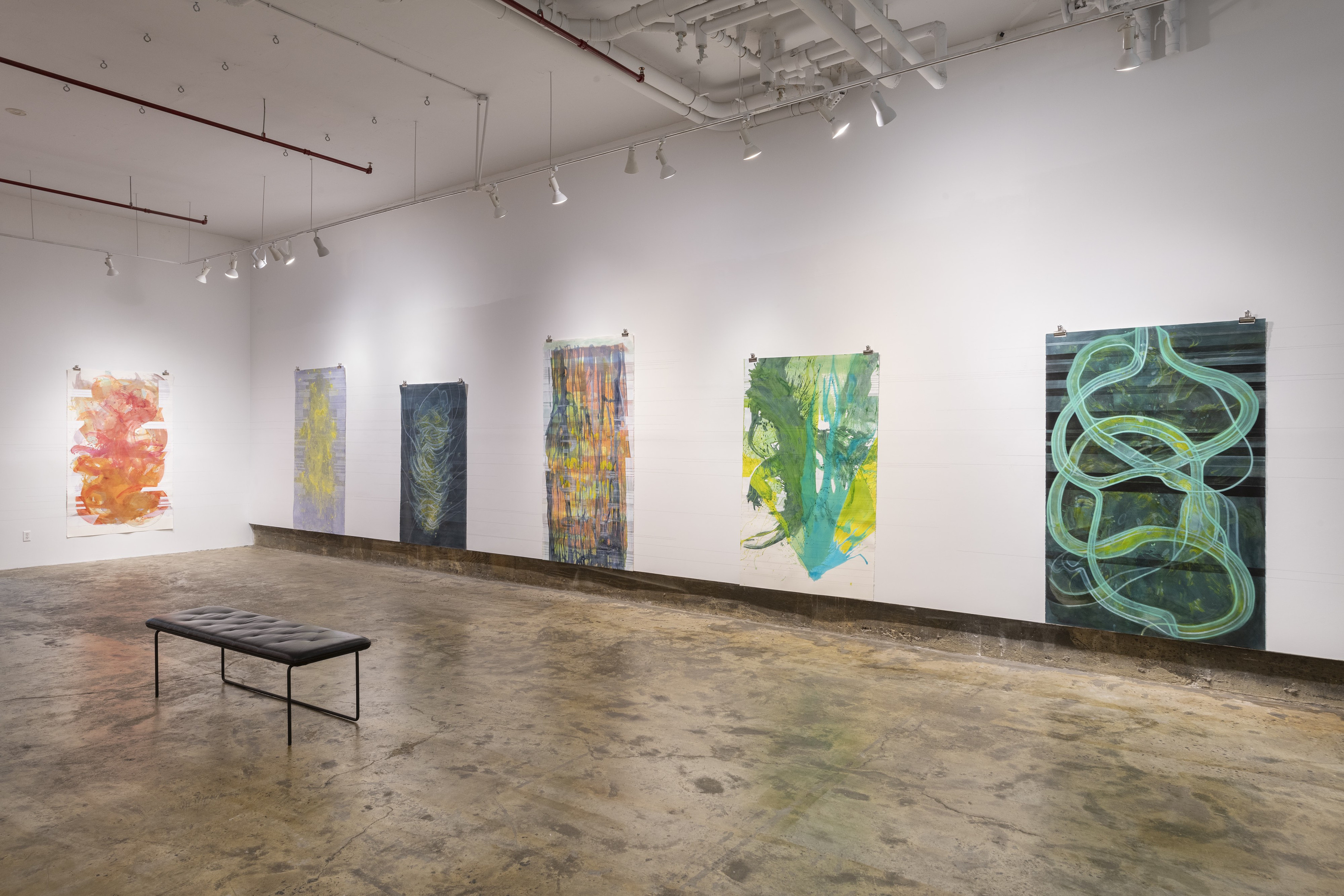 Installation View _ Coming Close _ works by Megan Dyer