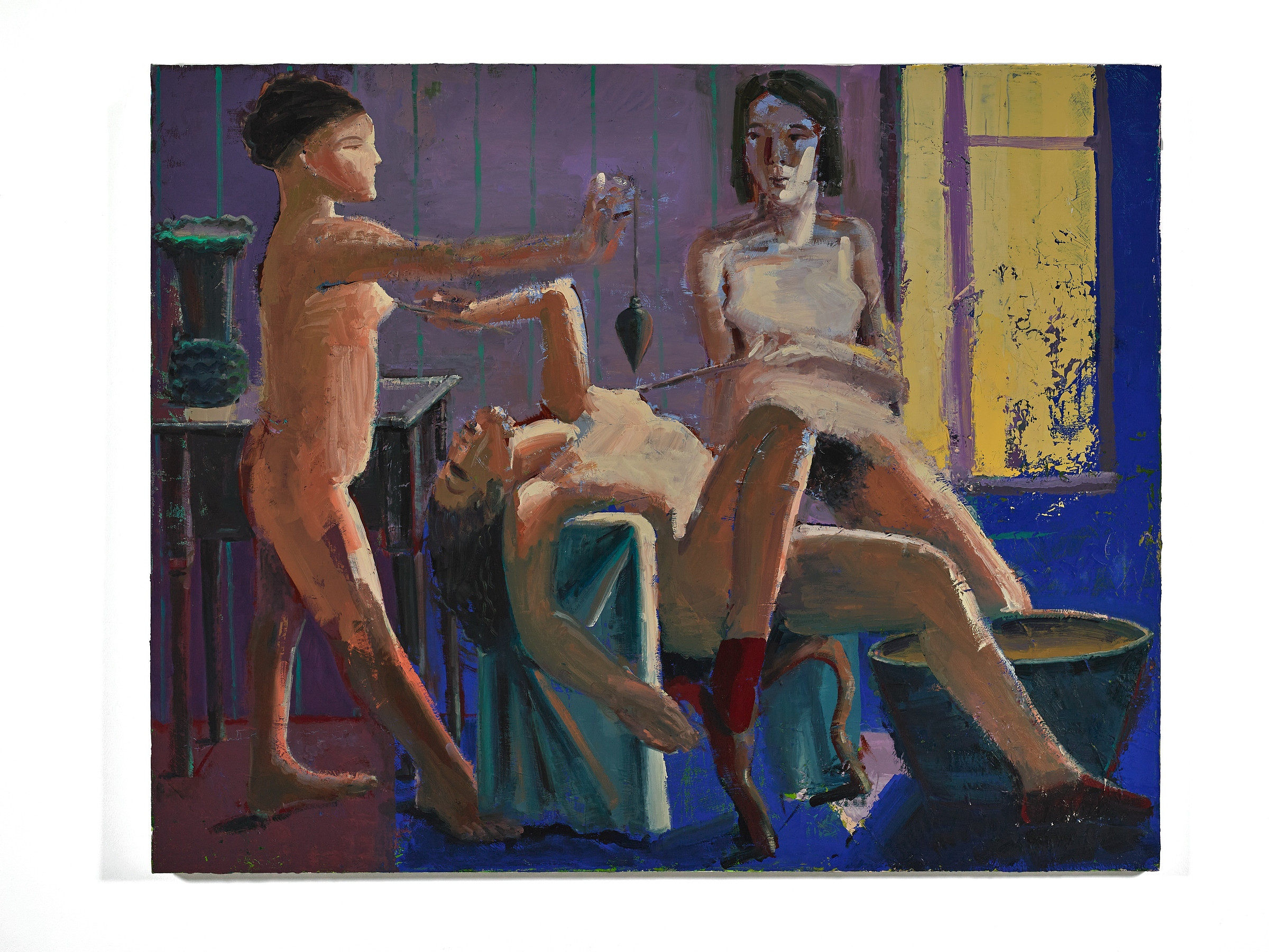 Self Portrait of the Artist as a Young Painter (after Balthus)