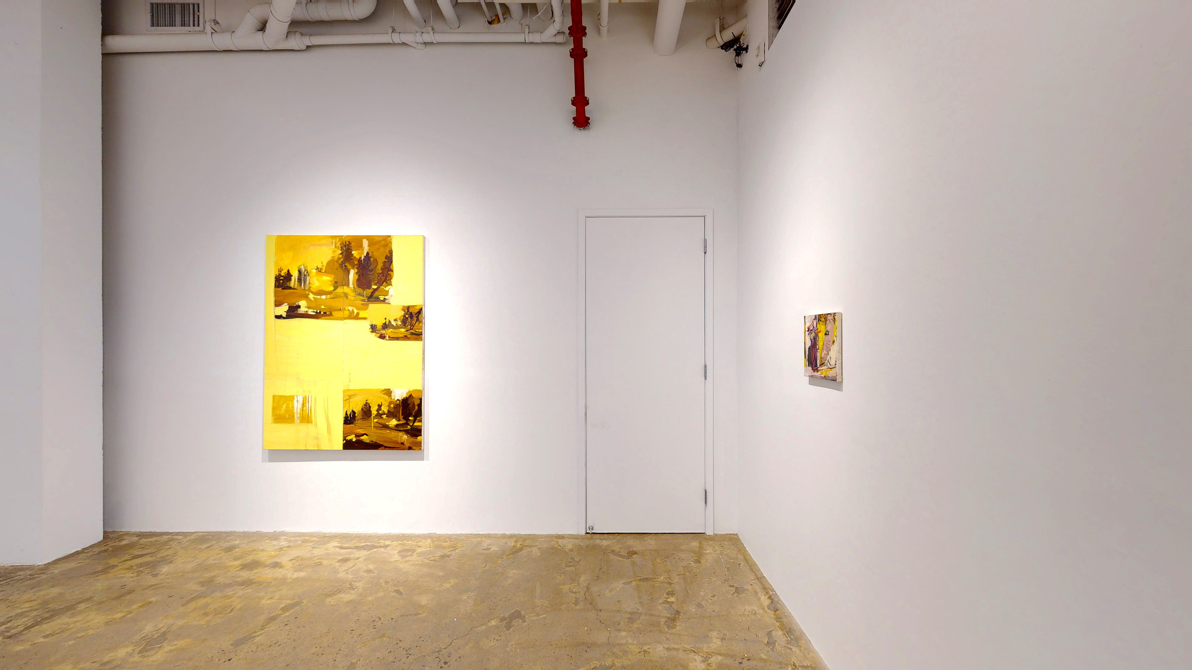 Installation View _Waxing Glimmer, Shedding Beams_ works by Jeane Cohen
