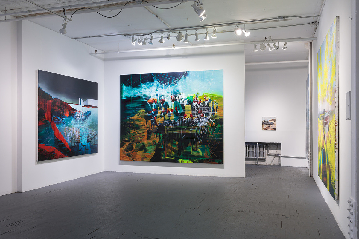 Installation View// Dark Pools and Data Lakes