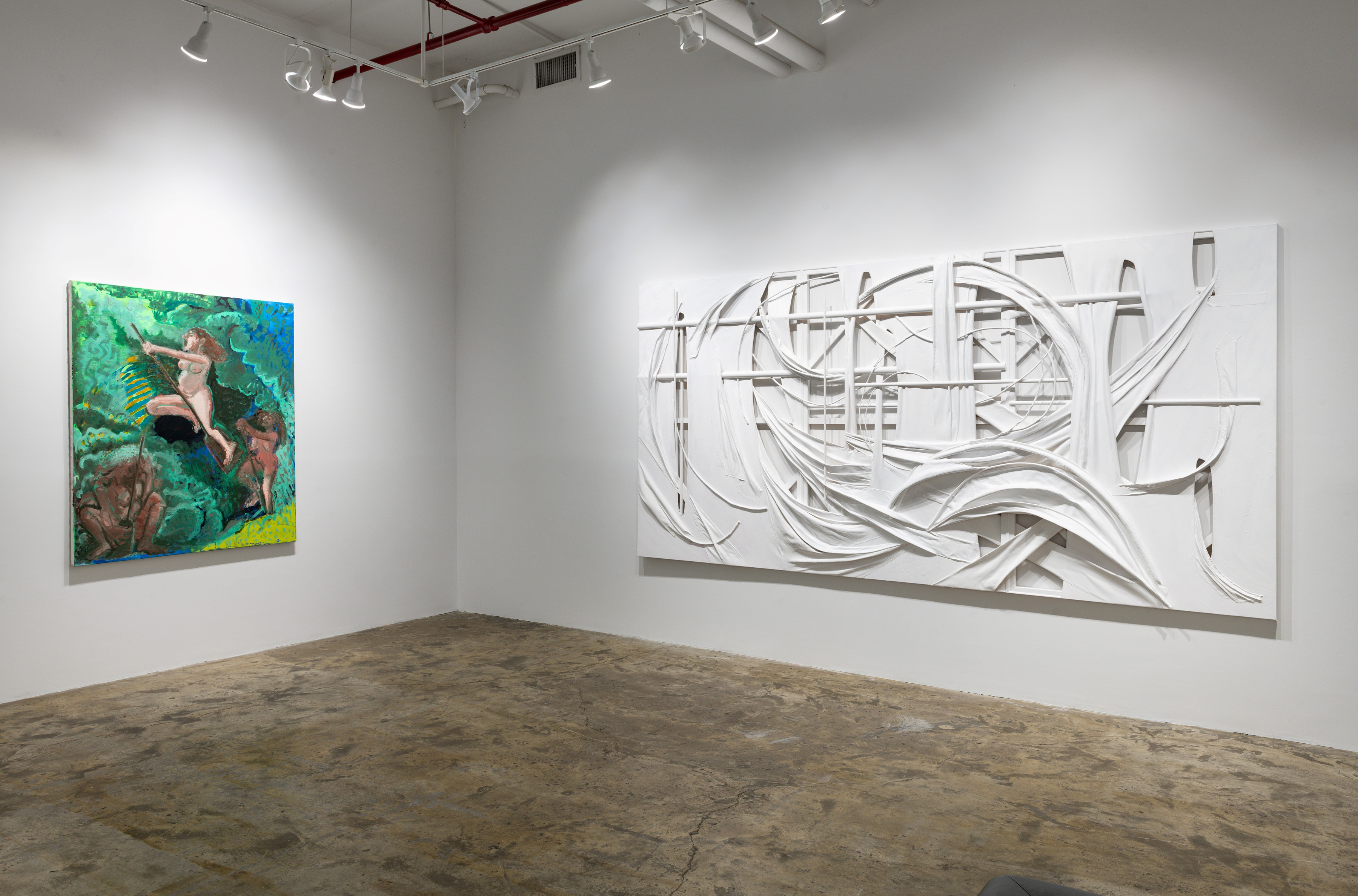 Installation View _ "Rule of Five" _ works by Chellis Baird & Tirtzah Bassel