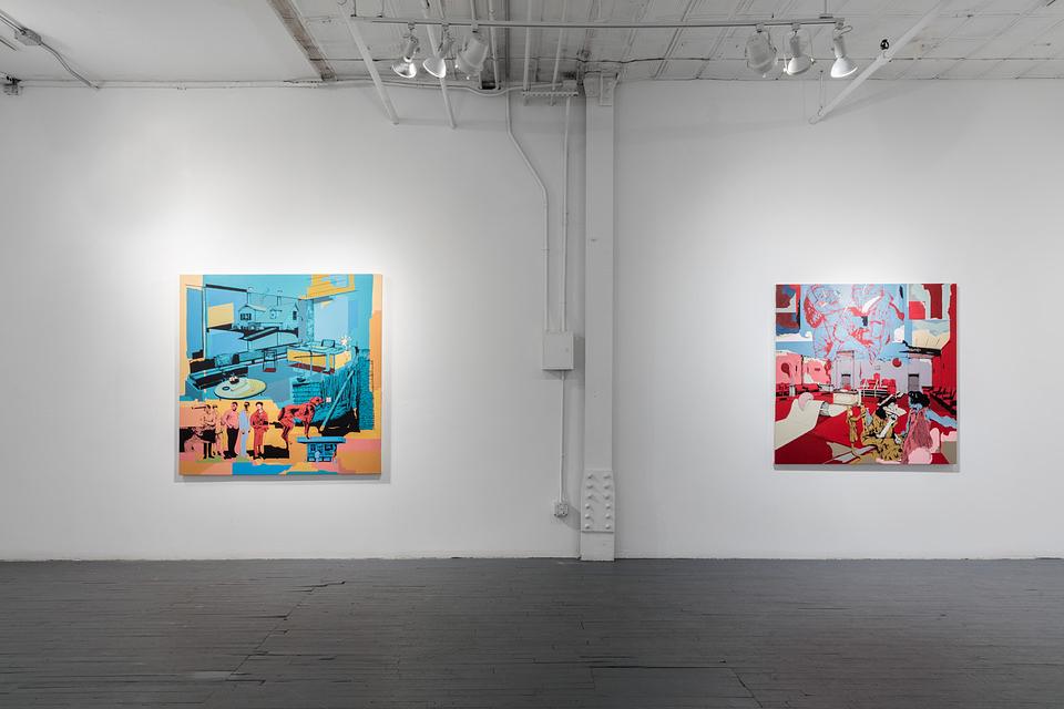 Between Objects & Actions: Installation View.