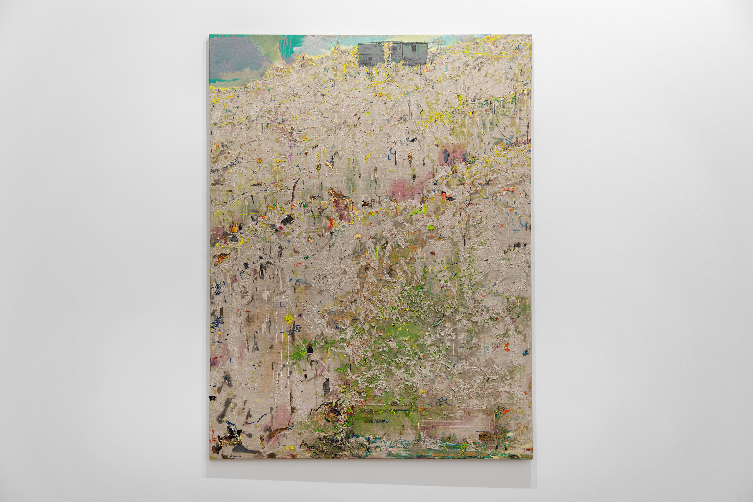 Installation View _ Exotic Homeland_ works by Paul Wesenberg _ Slag Gallery @ Galerie RX, Paris 