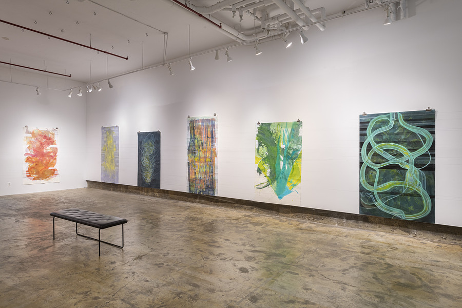 Installation View _ Coming Close _ works by Megan Dyer