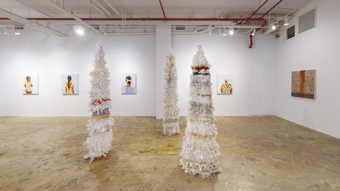 Installation View: Lidia Lisbôa and Leandro Júnior