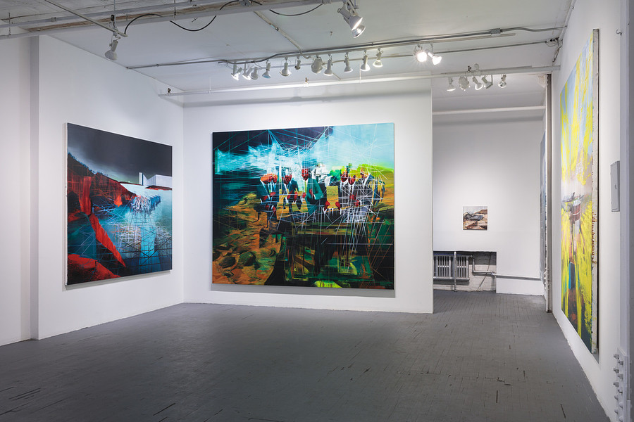 Installation View// Dark Pools and Data Lakes
