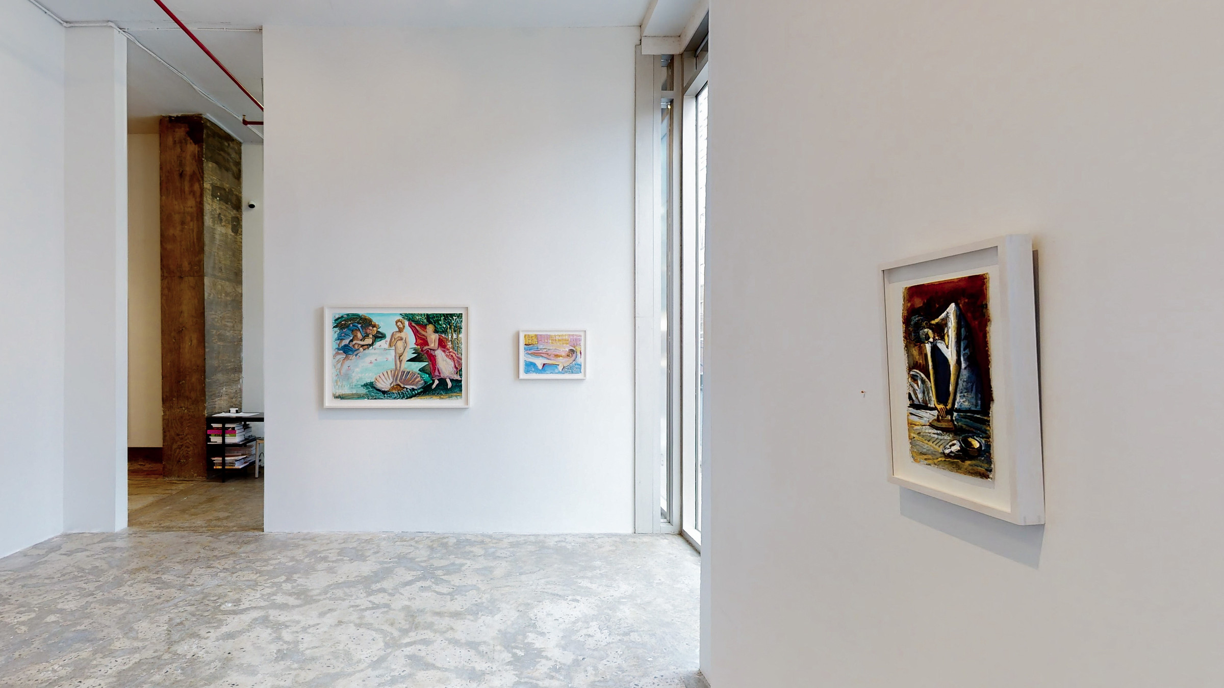 Installation View _ CANON IN DRAG _ works by Tirtzah Bassel