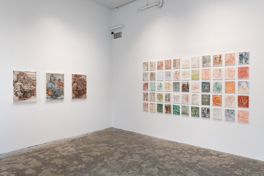 Installation View _ "Double Take" _ SLAG&RX - New York _ 2024