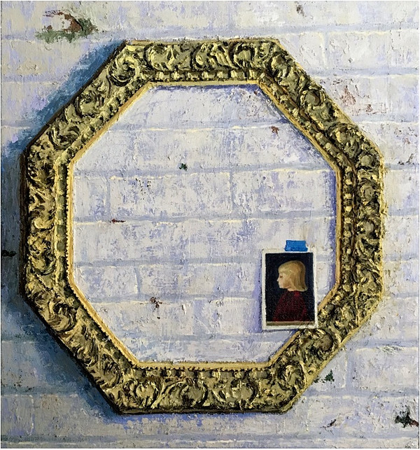  Yellow Frame with Piero Postcard 