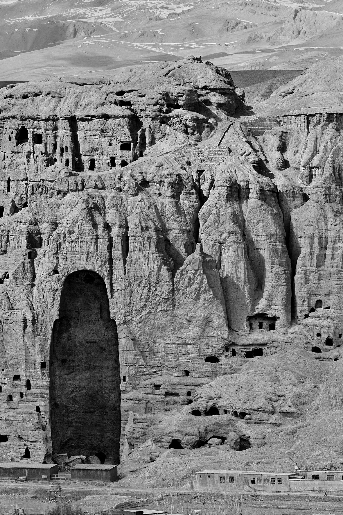 Falaise de Bamiyan Panorama