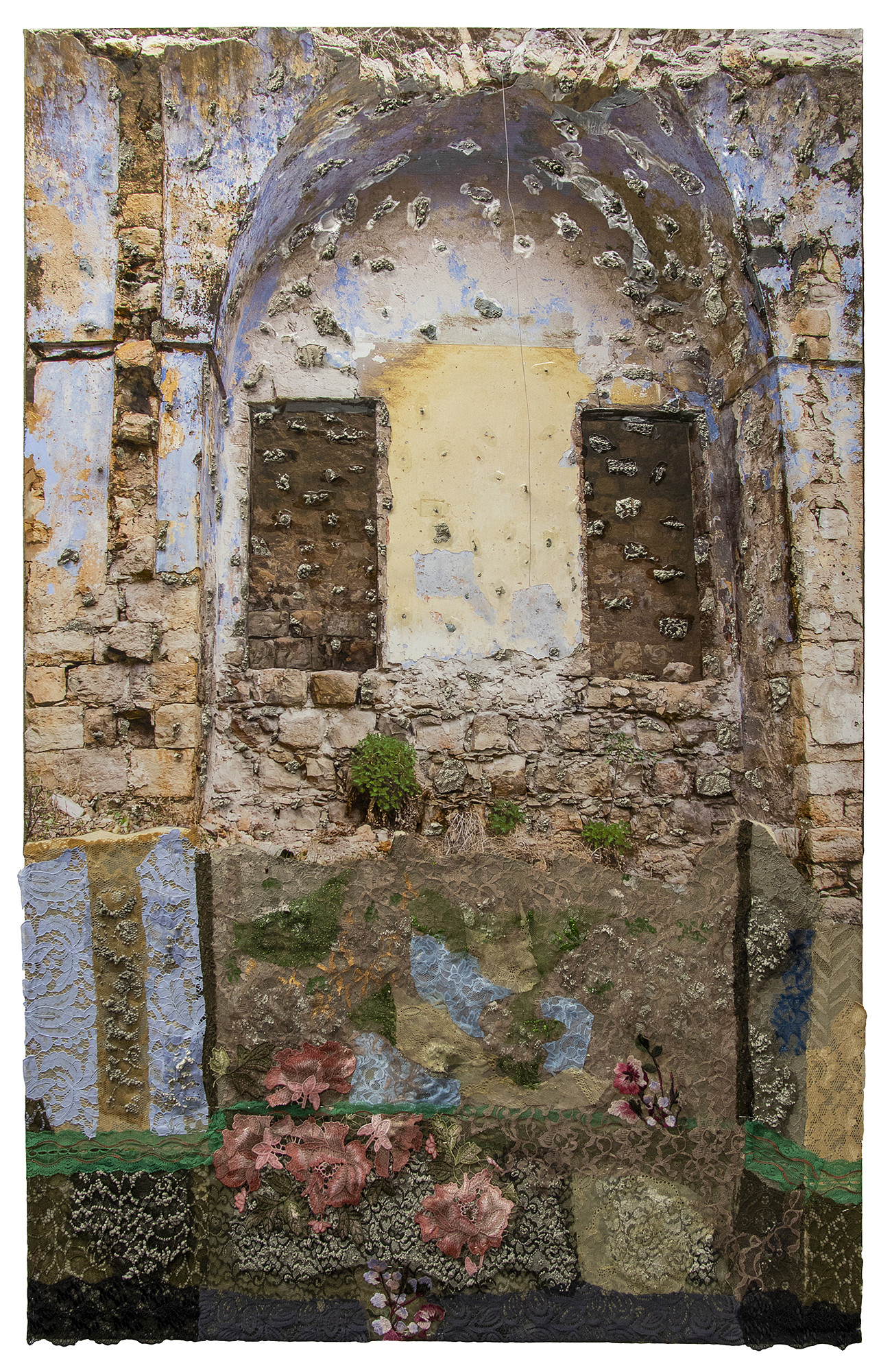 Flower under the house