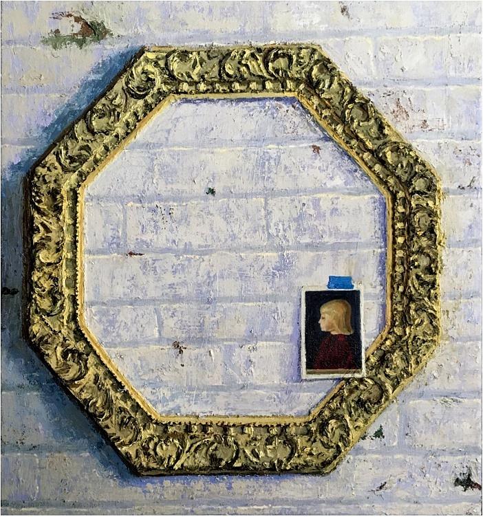  Yellow Frame with Piero Postcard 