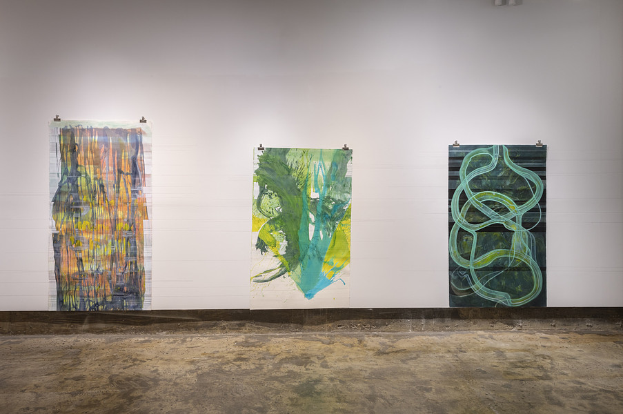 Installation View _ Coming Close _ works by Megan Dyer