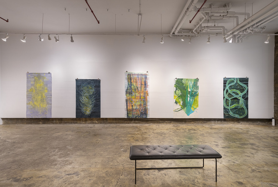 Installation View _ Coming Close _ works by Megan Dyer