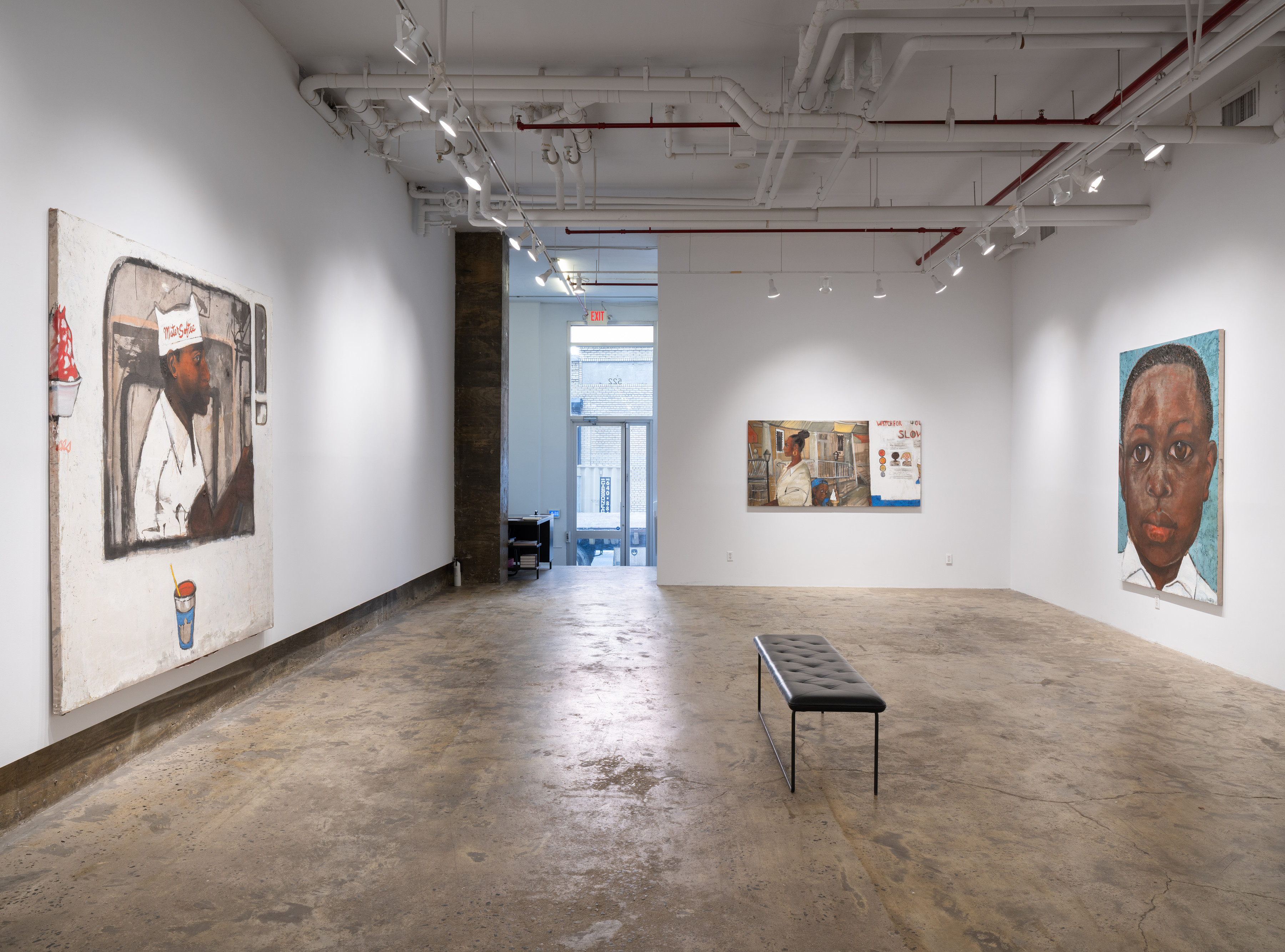 Installation View _ "Amusement Parks & Ice Cream" _ SLAG&RX - New York _ 2025