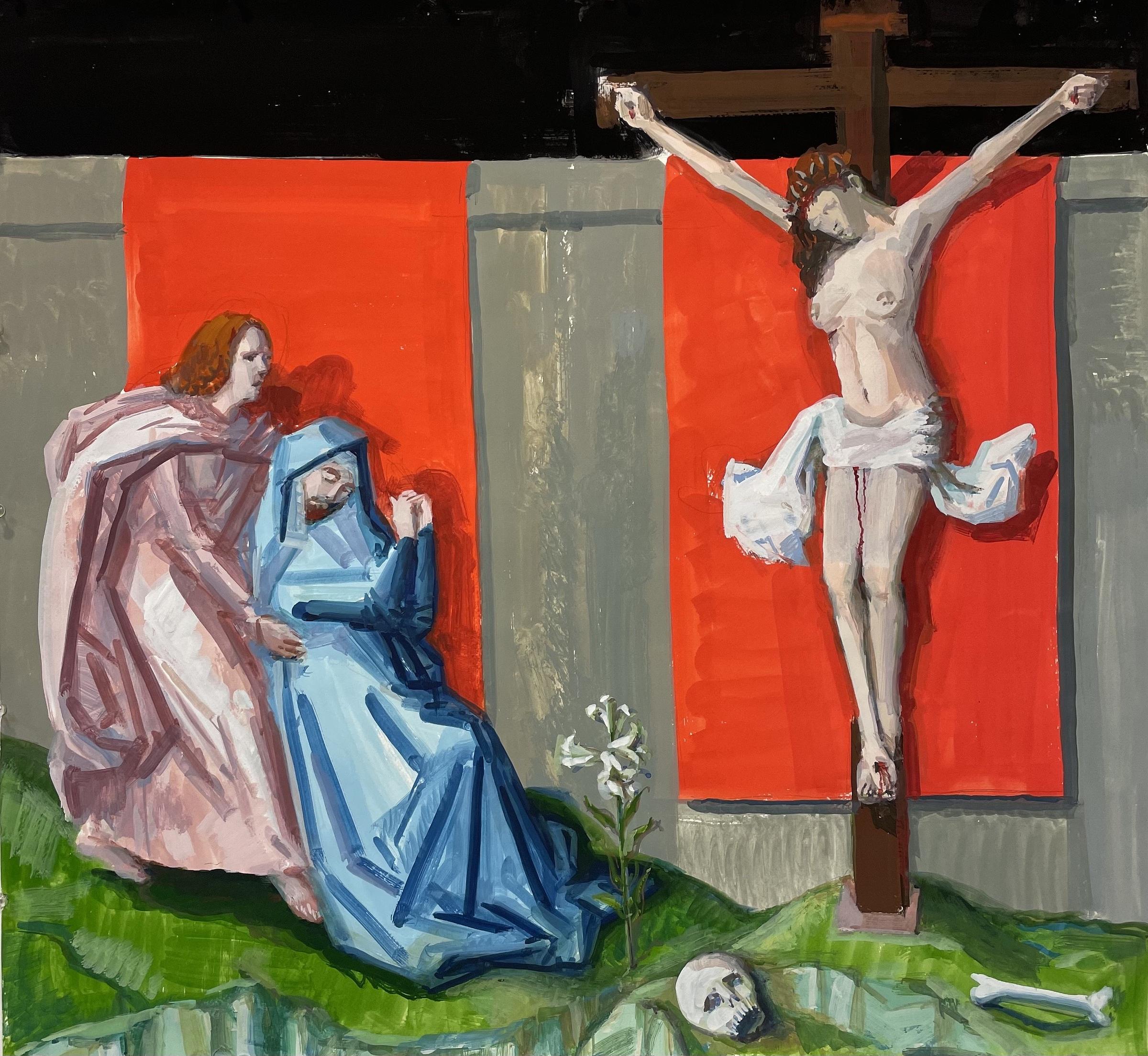 Miracle of the Menstruating Martyr (After Rogier Van Der Weyden)