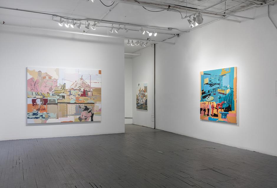 Between Objects & Actions: Installation View.