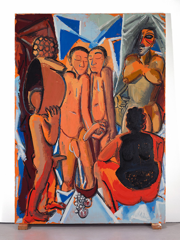 The Adult Playhouse of Avignon (after Pablo Picasso)