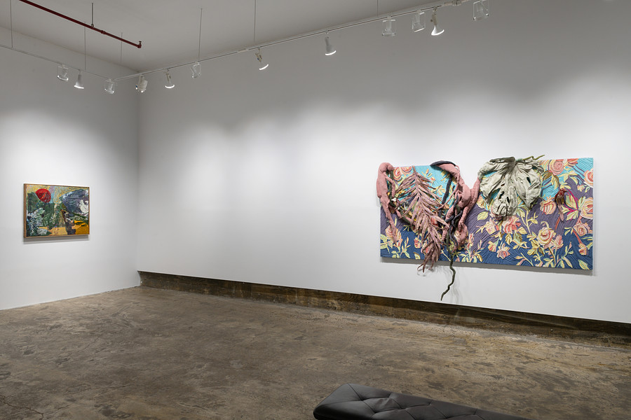 Installation View _ "Rule of Five" _ works by Luiza Gottschalk & Tamara Kostianovsky