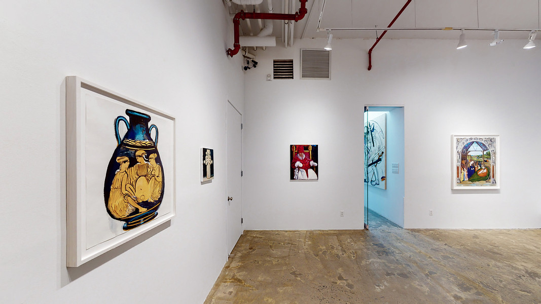 Installation View _ CANON IN DRAG _ works by Tirtzah Bassel