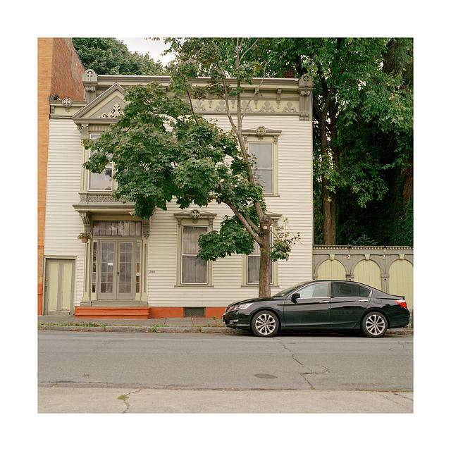 Oldest House in Troy, 18 x 18 in, Archival Print on Canson Baryta Photographique Paper, 2015- 2020, edition of five