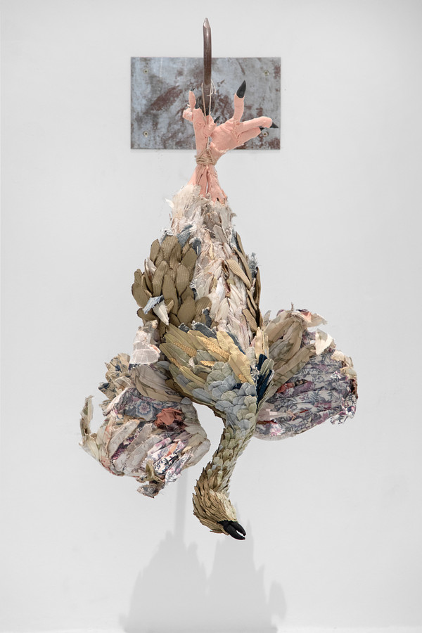 Installation View _ Fibrous Landscapes _ works by Tamara Kostianovsky _ Slag Gallery @ Galerie RX, Paris