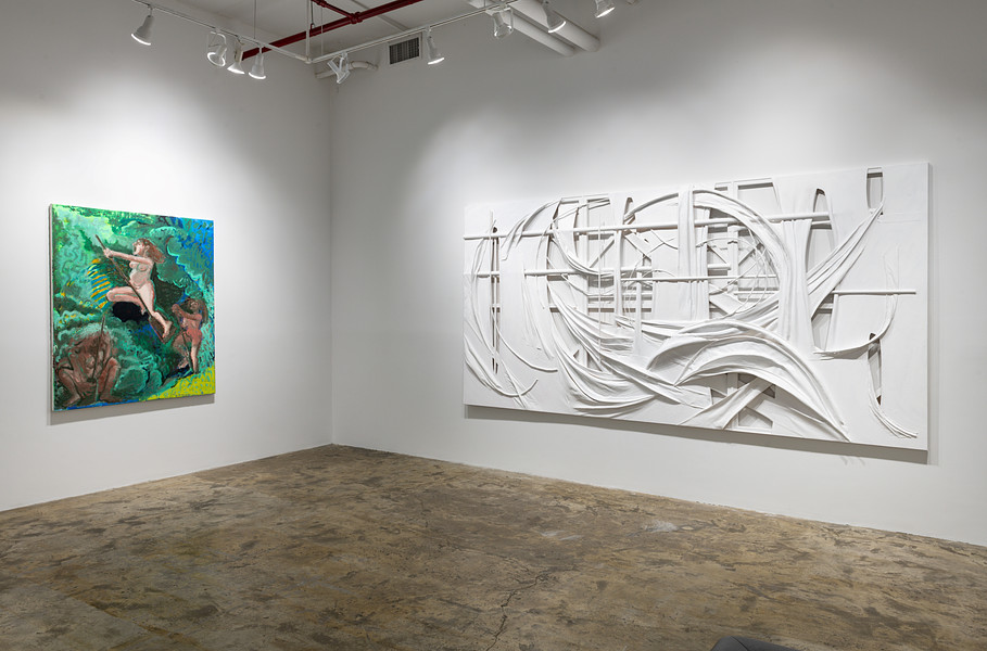 Installation View _ "Rule of Five" _ works by Tirtzah Bassel & Chellis Baird 