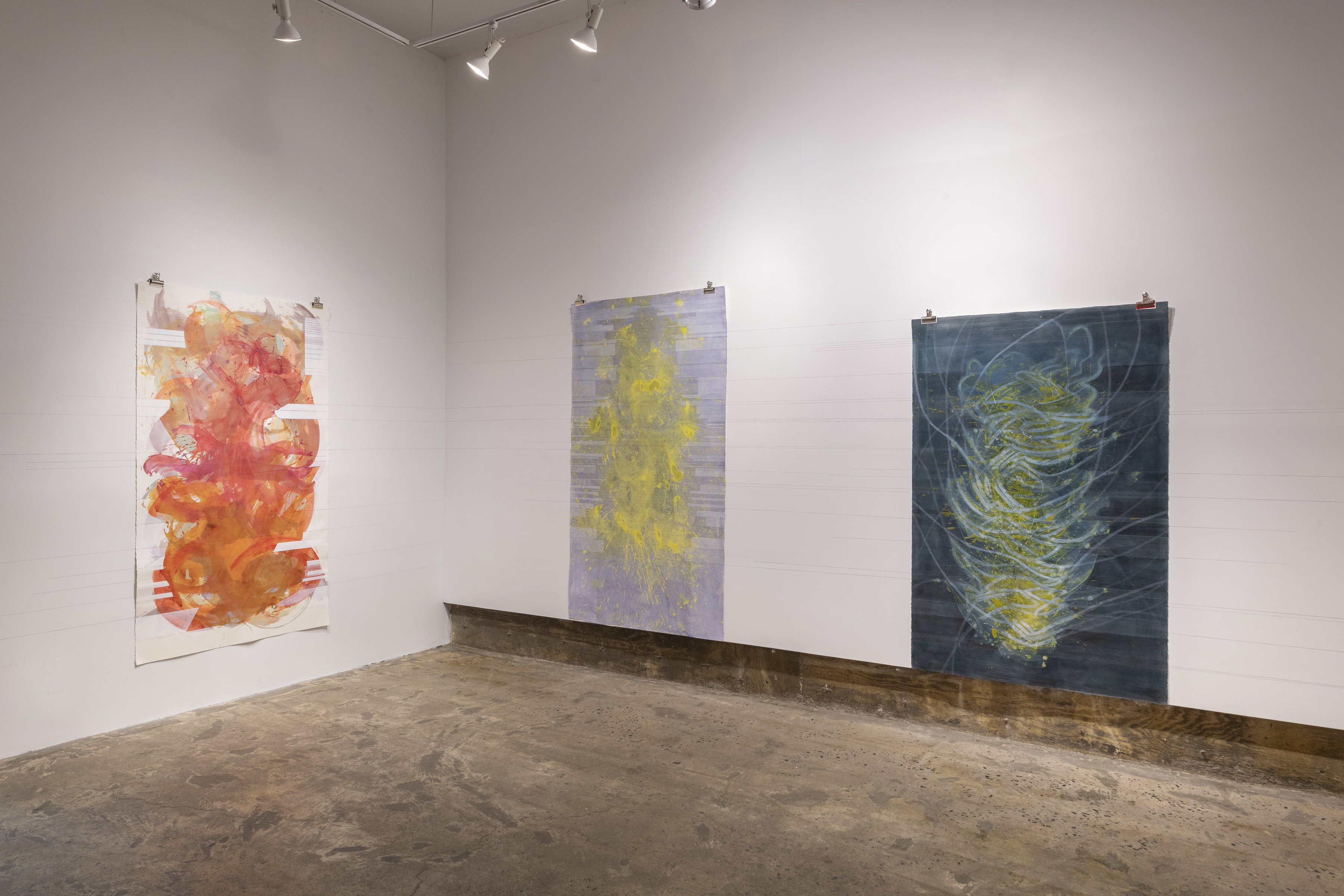 Installation View _ Coming Close _ works by Megan Dyer