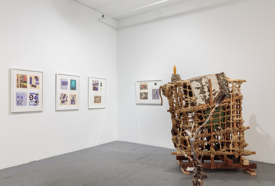Installation View // The Big Picture, One Halo, Sculptures and Drawings by Arthur Simms