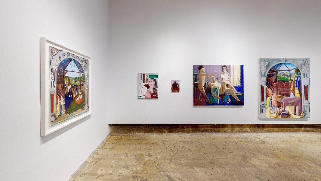 Installation View _ CANON IN DRAG _ works by Tirtzah Bassel