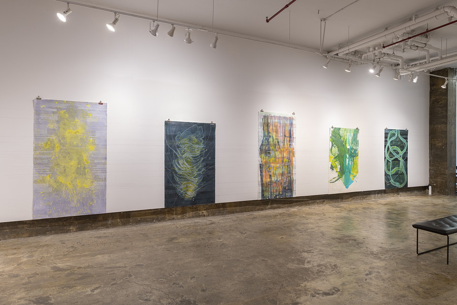 Installation View _ Coming Close _ works by Megan Dyer