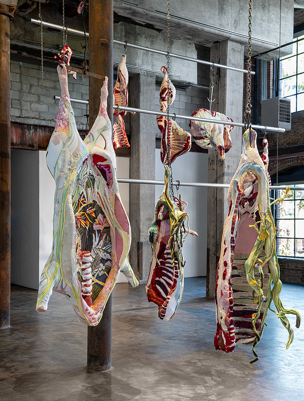 Installation View _ Between Wounds and Folds _ Smack Mellon