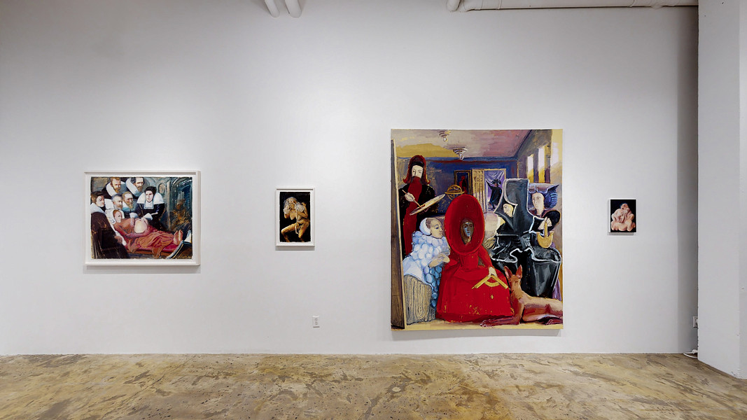 Installation View _ CANON IN DRAG _ works by Tirtzah Bassel