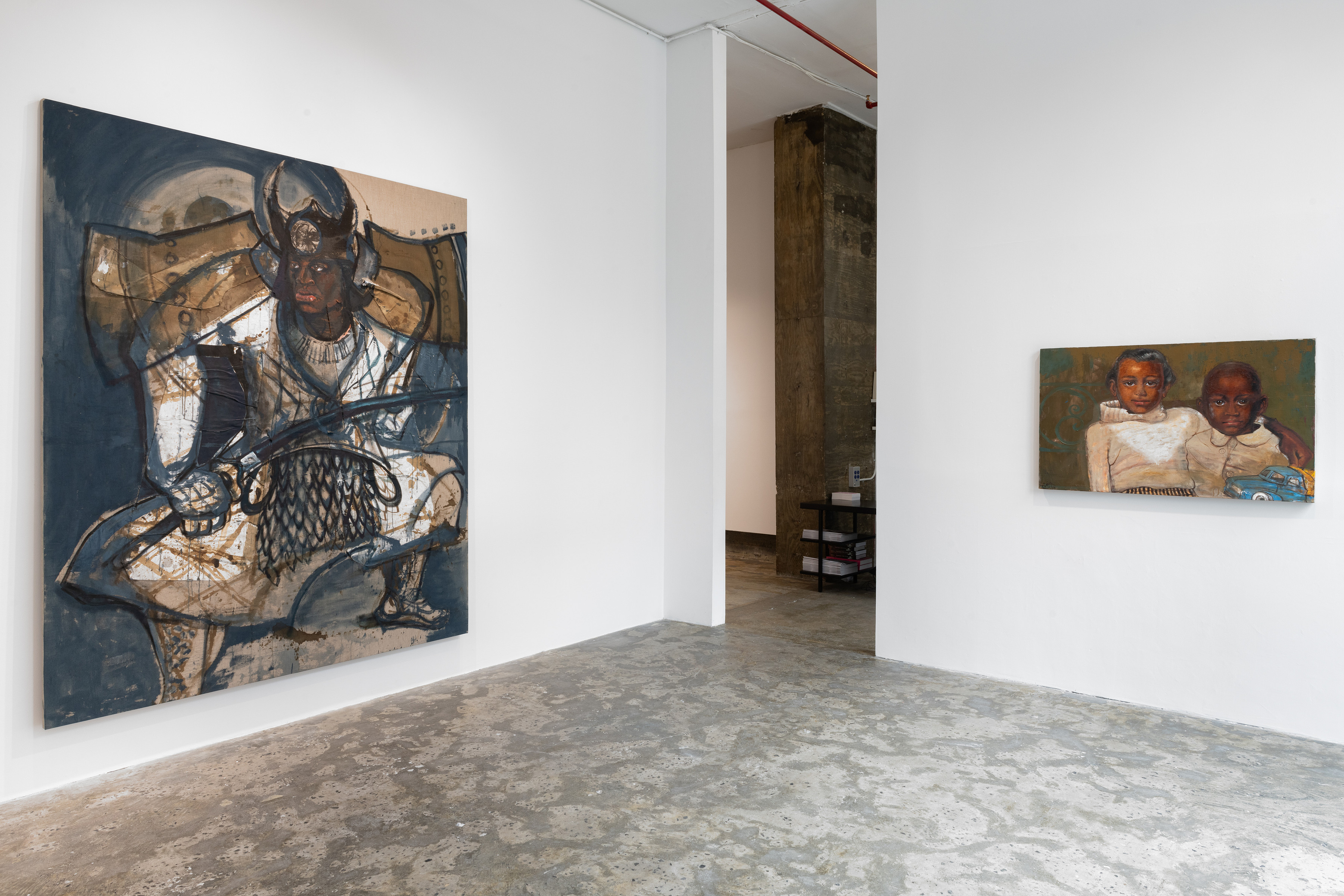 Installation View _ "Focus: Chaz Guest Paintings"
