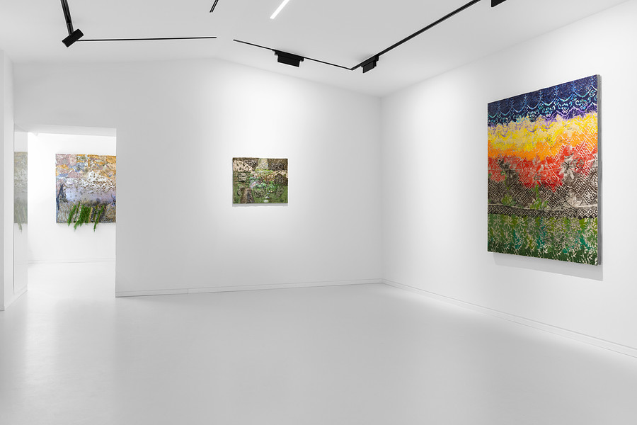 Installation View _Soft Power_ works by Naomi Safran-Hon @Bonisson Art Center 