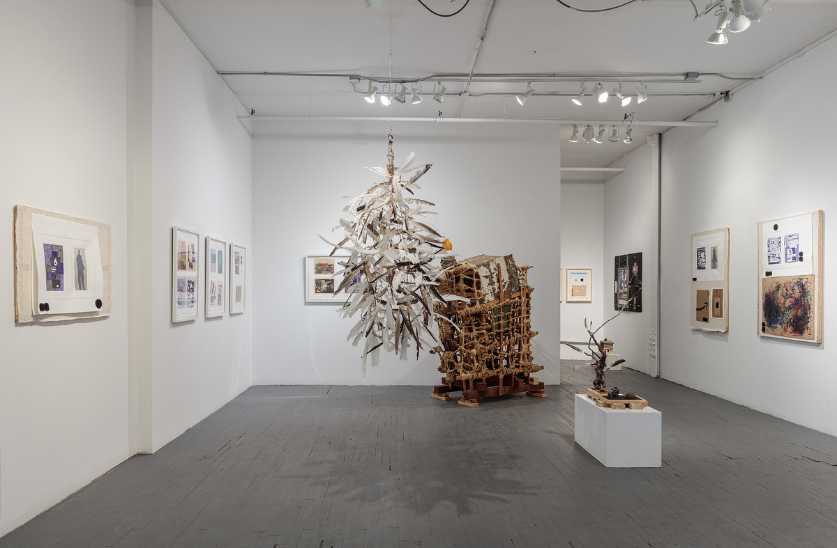 Installation View // The Big Picture, One Halo, Sculptures and Drawings by Arthur Simms