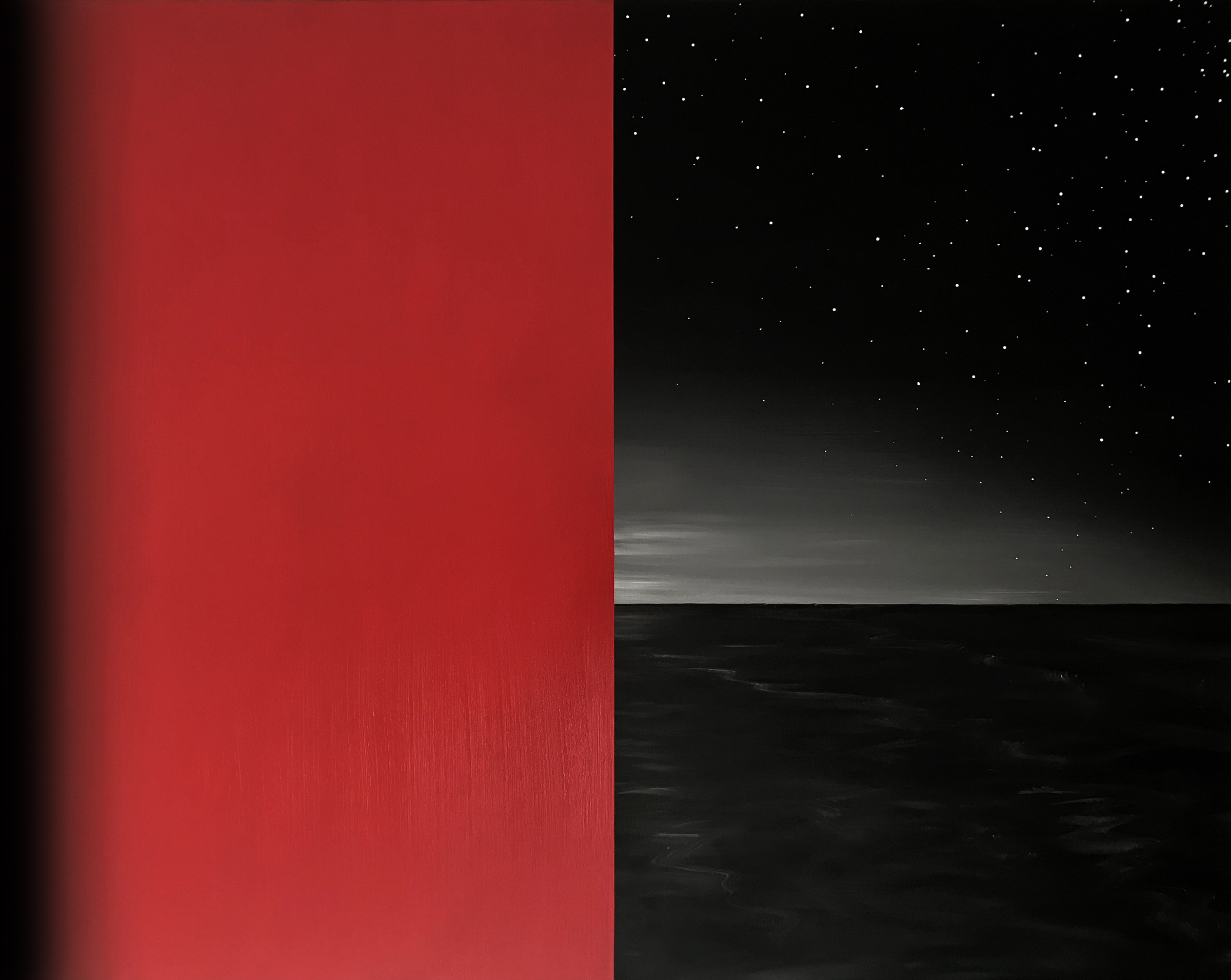 Abstract composition X